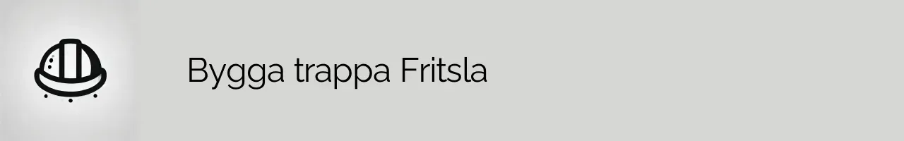 Bygga trappa Fritsla